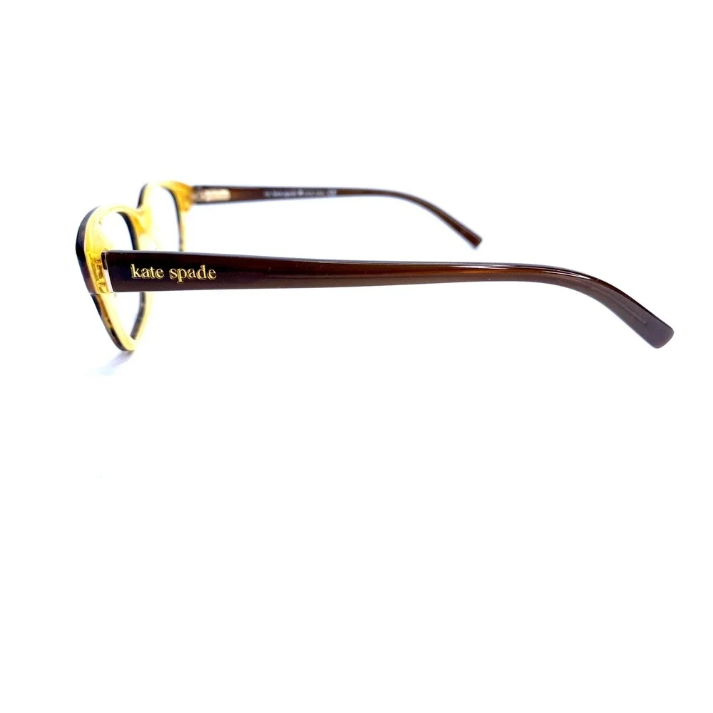 Kate Spade NY Eyeglasses Wayfarer Tortoise Clear Orange Blakely 0JMD 50 17 135